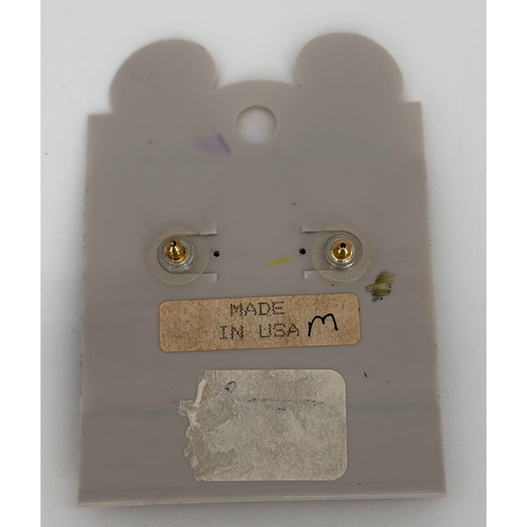 Vintage Disney Store Lion King Earrings Simba Dangle Tribal Design – New on Card - Picture 4 of 4